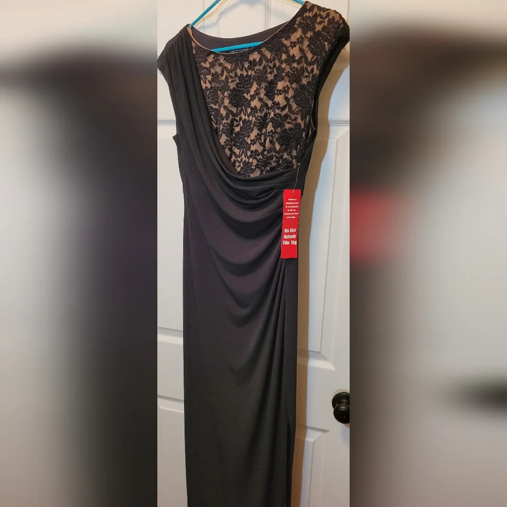 Connected Apparel Black Dress